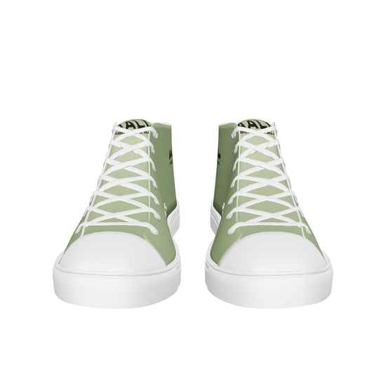 Women’s high top canvas shoes