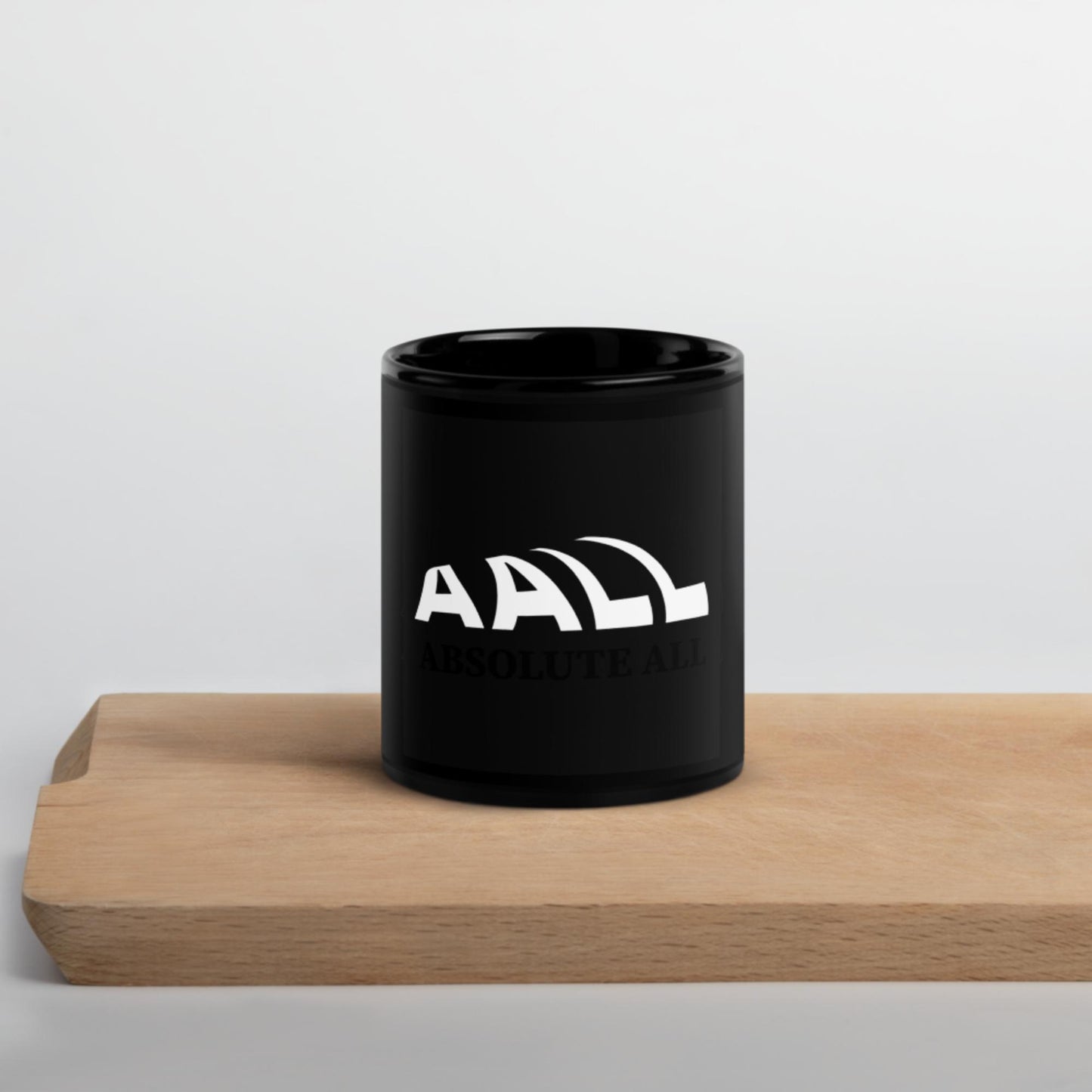 Black Glossy Mug