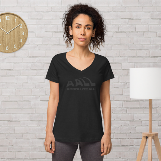 Women’s fitted v-neck t-shirt