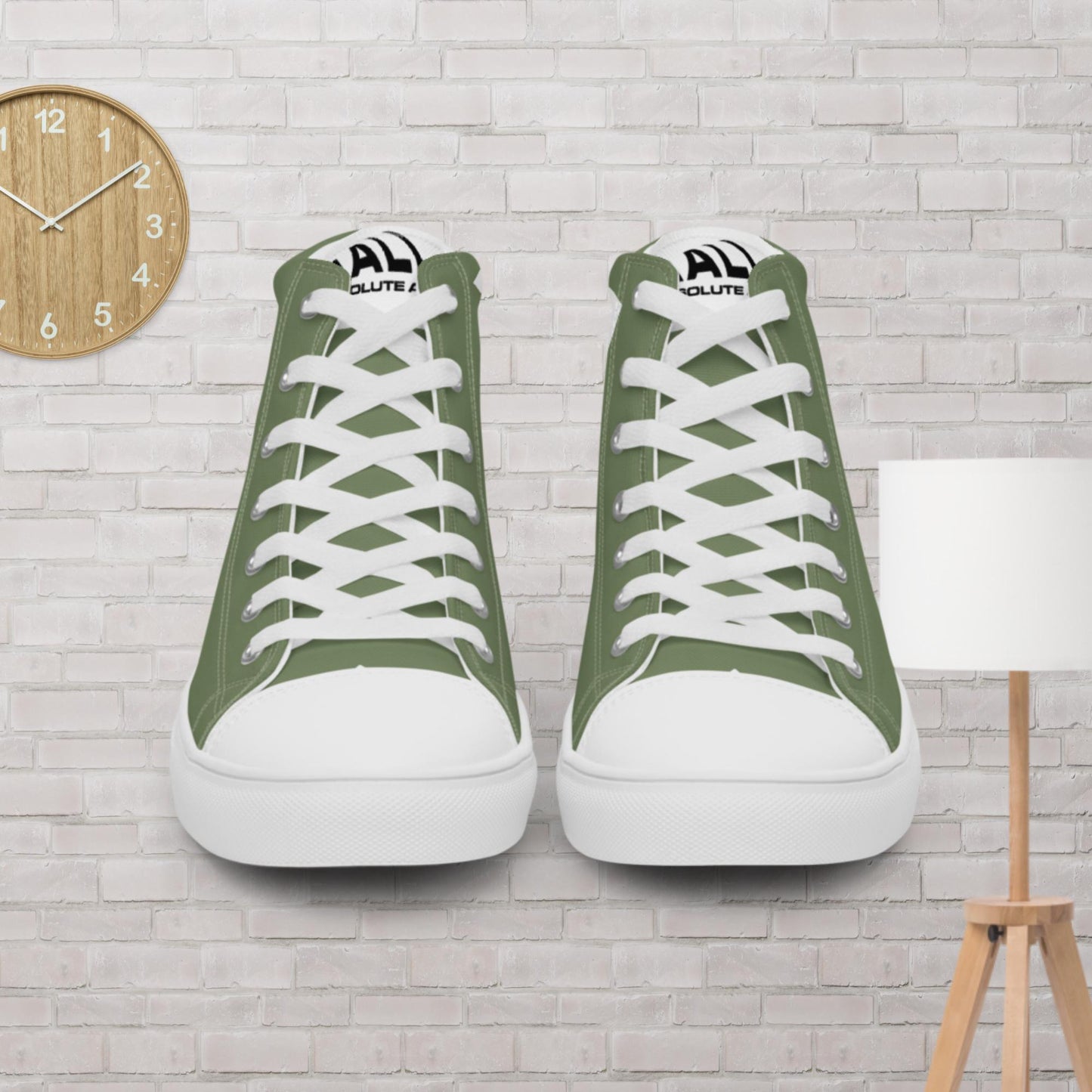 Women’s high top canvas shoes